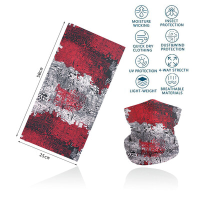 Kamuflažna bešavna bandana rukavica za vrat Traka za glavu za sportove na otvorenom Ribolov Planinarenje Balaclava Tube Marama Pokrivalo za glavu Maska za pokrivanje lica