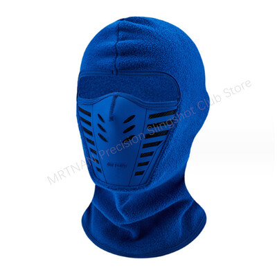 Izjādes maska Velosipēdam Pilnai Sejai Šalle Ziemas Siltuma Vilnas Siltuma Vēja Necaurlaidīga Kapuce Balaclava Elpojoša Velosipēda ķivere