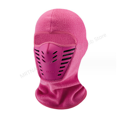 Izjādes maska Velosipēdam Pilnai Sejai Šalle Ziemas Siltuma Vilnas Siltuma Vēja Necaurlaidīga Kapuce Balaclava Elpojoša Velosipēda ķivere