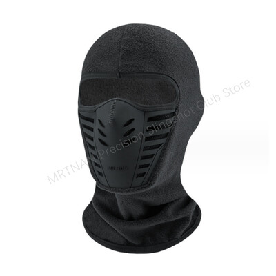 Izjādes maska Velosipēdam Pilnai Sejai Šalle Ziemas Siltuma Vilnas Siltuma Vēja Necaurlaidīga Kapuce Balaclava Elpojoša Velosipēda ķivere