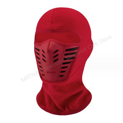 Izjādes maska Velosipēdam Pilnai Sejai Šalle Ziemas Siltuma Vilnas Siltuma Vēja Necaurlaidīga Kapuce Balaclava Elpojoša Velosipēda ķivere
