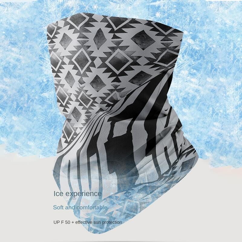 Šál Cool Sports Tube Bandana Buffs Face Balaclava Muži Ženy Cyklistická maska na tvár Lyžiarska maska 3D bezšvíkový ohrievač krku
