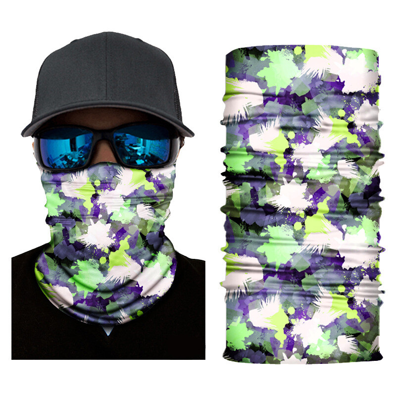 Elpojoša maska Bandana Balaclava Venom Neck Gaiter Riteņbraukšanas sejas maska pārgājienu šalles Galvas saite Vasaras balaclava siltāks unisex