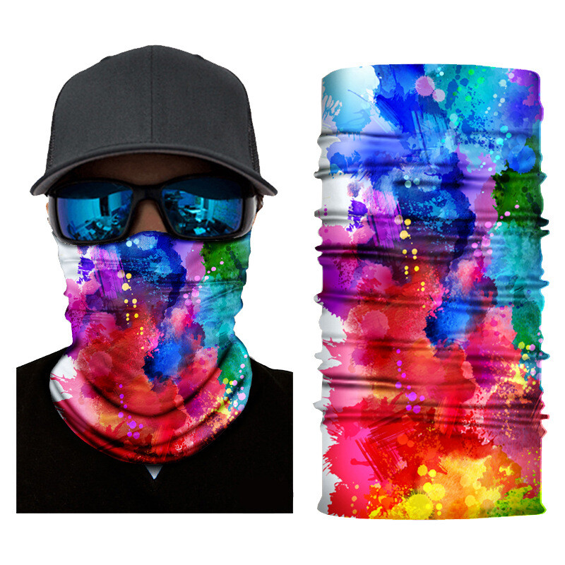 Elpojoša maska Bandana Balaclava Venom Neck Gaiter Riteņbraukšanas sejas maska pārgājienu šalles Galvas saite Vasaras balaclava siltāks unisex