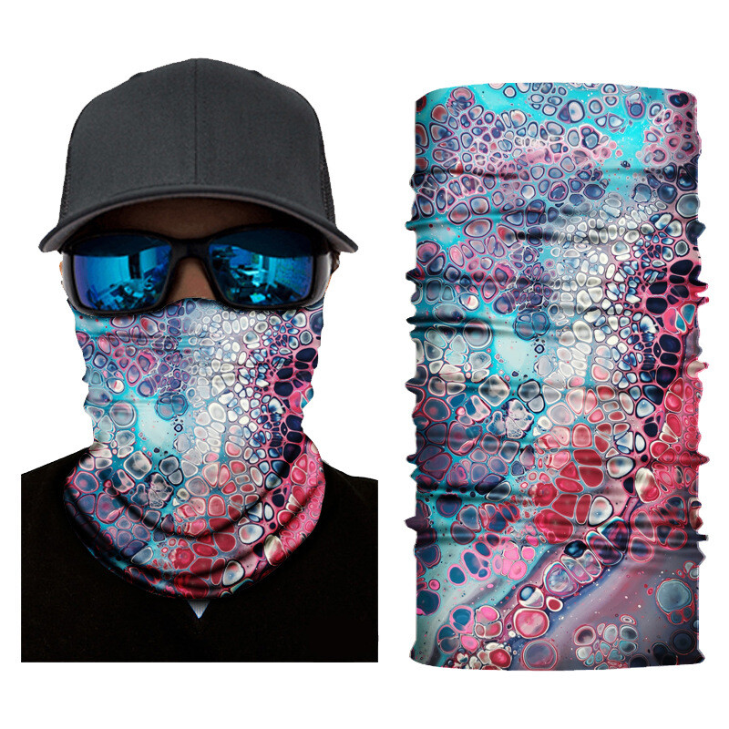 Elpojoša maska Bandana Balaclava Venom Neck Gaiter Riteņbraukšanas sejas maska pārgājienu šalles Galvas saite Vasaras balaclava siltāks unisex