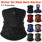 Ziemas slēpošanas maska kakla sildītājs velosipēda šalle sievietēm mīksta kakla lakats vīriešiem elpojoša maska motocikla kakla pārsegi pārgājieniem