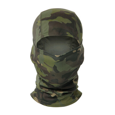 Balaclava kogu näomask CS Wargame jaht Jalgrattasport Sport Kiivri vooder Multicam CP Sall#