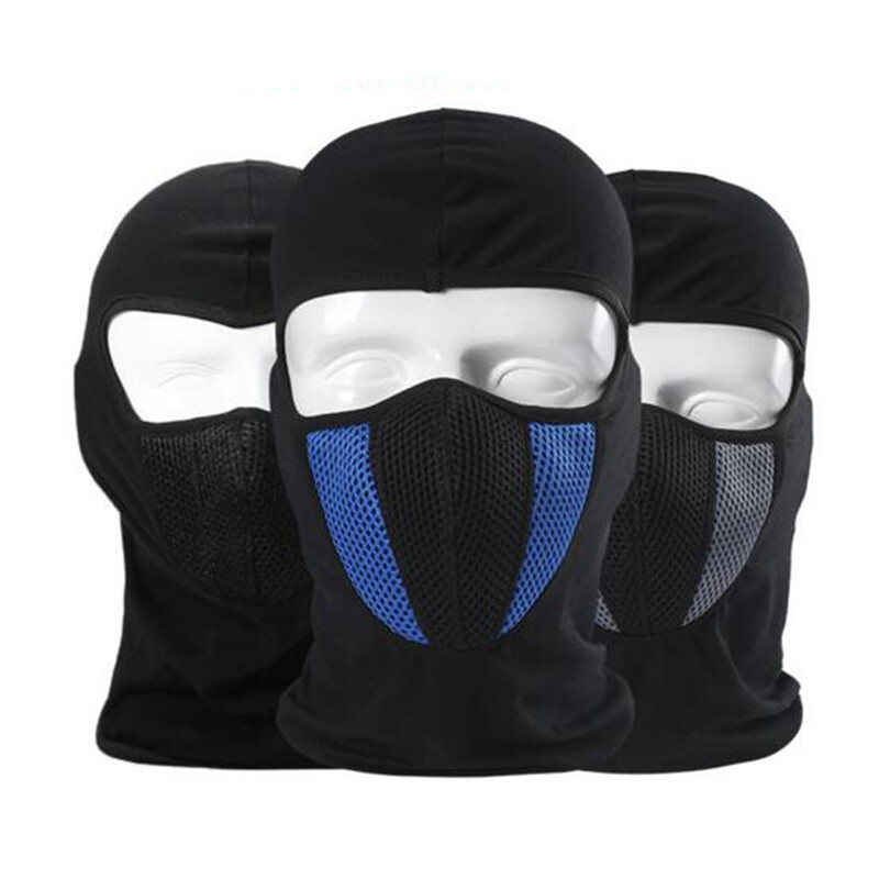 Új téli meleg sapkás motoros sapka polár sí arcmaszk kültéri sport sál snowboard túra maszk