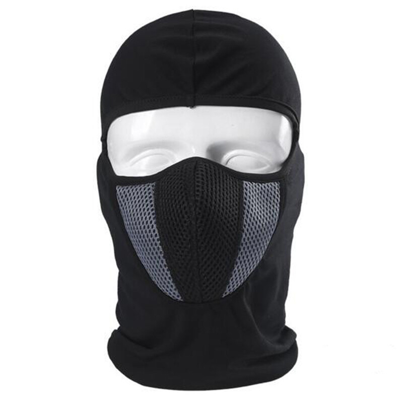 Új téli meleg sapkás motoros sapka polár sí arcmaszk kültéri sport sál snowboard túra maszk