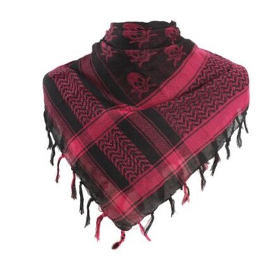 Medību Shemagh šalle vīriešiem sieviešu taktiskā tuksneša šalle Kokvilnas arābu ietīšanas šalle 100x100cm