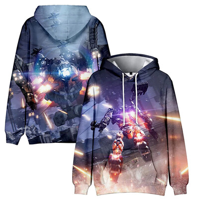 Hanorace grafice Game Armored Core VI Fires Of Rubicon Harajuku Moda desene animate 3D Print Hoodie pentru bărbați Haine Copii băieți Topuri