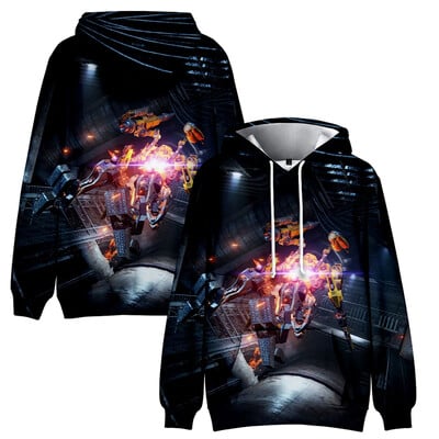 Hanorace grafice Game Armored Core VI Fires Of Rubicon Harajuku Moda desene animate 3D Print Hoodie pentru bărbați Haine Copii băieți Topuri