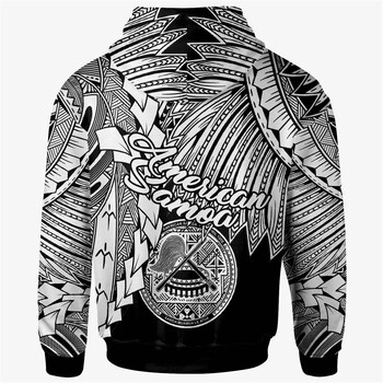 American Samoa Tatau Red Graphic Hoodie Polynesian Over Hoodie Y2k Flag Ново в качулки и суичъри Суичъри с качулка за мъже Пуловери