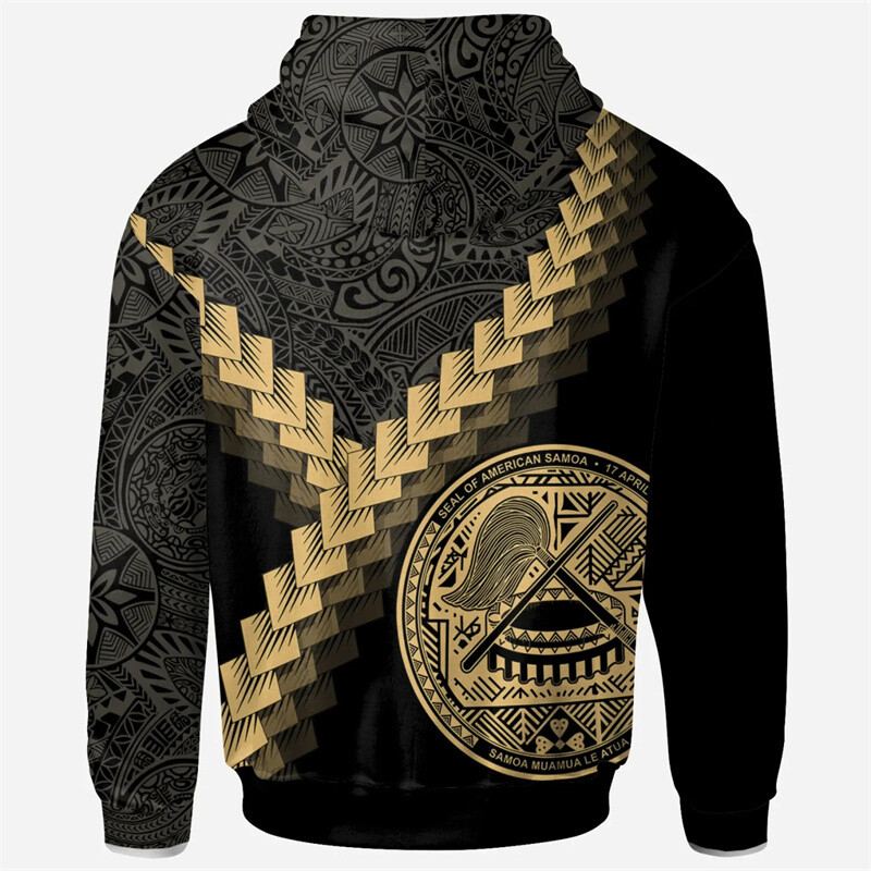 American Samoa Tatau Red Graphic Hoodie Polynesian Over Hoodie Y2k Flag New In Hoodies & Sweatshirts Hoodies for Men Pullover