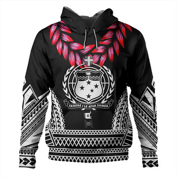 Saipan Island Hawaii Hoodie Tropical Tribe Tattoo Графични качулки за мъже Полинезийски пуловери с качулка Суичъри Готини y2k горнища