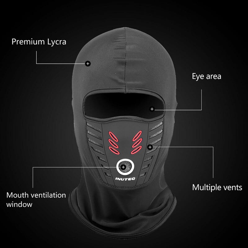 Zimná kukla, šatka, lyžiarska maska, motocyklová cyklistická maska, celotvárová maska, prachotesná, vetruodolná, kryt tváre, ohrievač krku, prilba, klobúk
