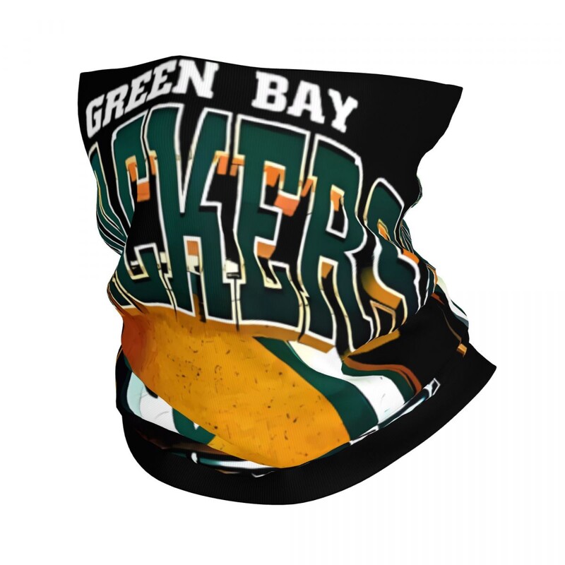 90S Green Bay Packers Football Helmet Cycling Bandana Face Mask Κασκόλ Cycling Bandana Ski Balaclava Designer Scarf