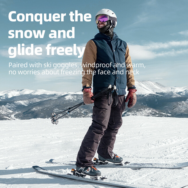 ROCKBROS Téli Kerékpár Balaclava Szélálló Meleg Polár Sálmaszk Szabadtéri Sport Horgászat Sí Motor Kerékpáros Fejfedők