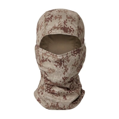 Maszk Airsoft Teljes Arc Balaclava Paintball Kerékpározás Kerékpár Túrázás Sál Horgászat Snowboard Sí Maszkok Kapucnis sapka Férfi Női