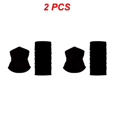 2TK Sall Lahe Sport Tube Bandana Buffs Face Balaclava Mehed Naised Jalgrattasõit Näokate Suusamask 3D Õmblusteta Kaelasoojendaja