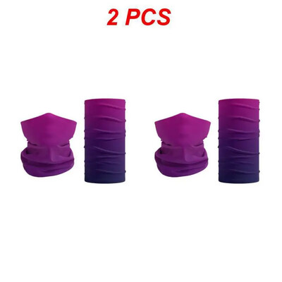 2TK Sall Lahe Sport Tube Bandana Buffs Face Balaclava Mehed Naised Jalgrattasõit Näokate Suusamask 3D Õmblusteta Kaelasoojendaja