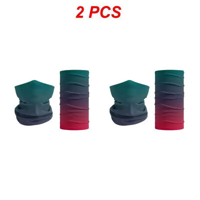 2TK Sall Lahe Sport Tube Bandana Buffs Face Balaclava Mehed Naised Jalgrattasõit Näokate Suusamask 3D Õmblusteta Kaelasoojendaja