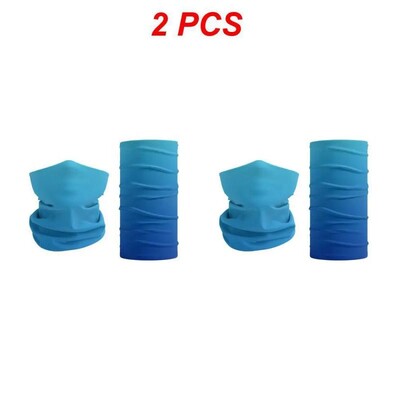 2TK Sall Lahe Sport Tube Bandana Buffs Face Balaclava Mehed Naised Jalgrattasõit Näokate Suusamask 3D Õmblusteta Kaelasoojendaja