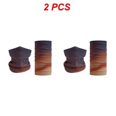 2TK Sall Lahe Sport Tube Bandana Buffs Face Balaclava Mehed Naised Jalgrattasõit Näokate Suusamask 3D Õmblusteta Kaelasoojendaja