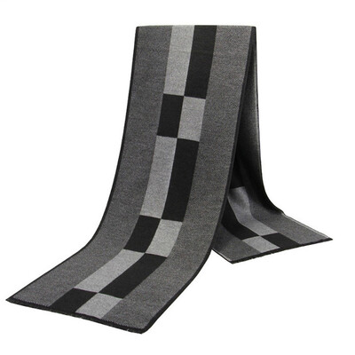 Kašmira Šalle Vīriešiem Ziemas Silta Šalle Liela Kakla lakats Ikdienišķa Āra Silta Kašmira Šalle Mīksta Plaida Svītra Pashmina Vīriešu Dāvanas