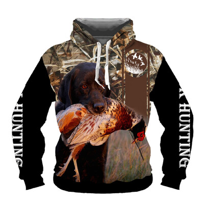 Animal Dog Hunting 3D Print Ανδρικές κουκούλες Hunting Hunter Ανδρικές/Γυναικείες φούτερ Harajuku Streetwear Casual Hip Hop πουκάμισο