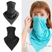 Vonkajšia cyklistika Priedušný ľadový hodváb Kryt na krk Lyžiarska maska Bandana Vetruodolný Kryt na krk Cool Šál Zabaliť Športové Náhrdelníky Kukla