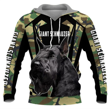 Belgian Malinois Animel 3D Graphic Hoodies За мъже Дамски дрехи Ежедневни пуловери Суичър с дълъг ръкав Есенен суичър Облекло