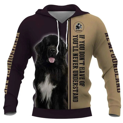 Belgian Malinois Animel Hanorace grafice 3D pentru bărbați, femei, haine, ocazional, pulovere, hanorac cu mânecă lungă, hanorac de toamnă