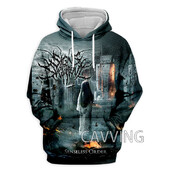 Nové módne dámske/pánske mikiny s 3D potlačou a motívom kapely Signs of the Swarm, mikiny s kapucňou Harajuku, topy a oblečenie