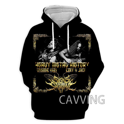 Nové módne dámske/pánske mikiny s 3D potlačou a motívom kapely Signs of the Swarm, mikiny s kapucňou Harajuku, topy a oblečenie