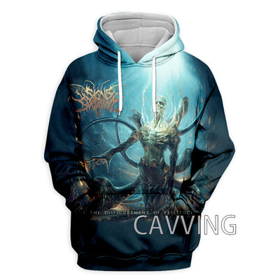 Nové módne dámske/pánske mikiny s 3D potlačou a motívom kapely Signs of the Swarm, mikiny s kapucňou Harajuku, topy a oblečenie