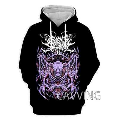 Nové módne dámske/pánske mikiny s 3D potlačou a motívom kapely Signs of the Swarm, mikiny s kapucňou Harajuku, topy a oblečenie