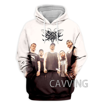 Nové módne dámske/pánske mikiny s 3D potlačou a motívom kapely Signs of the Swarm, mikiny s kapucňou Harajuku, topy a oblečenie