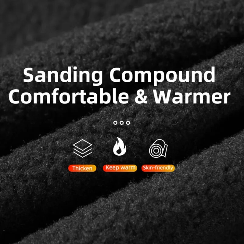 ROCKBROS Téli Hegymászó Túra Gyapjú Thermal Melegen Szélálló Kerékpáros Arc Balaclava Futás Horgász Sí Kalap Fejfedők