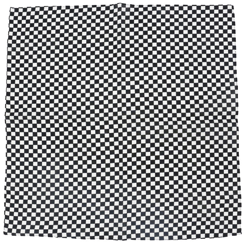 Melns, balts pleds bandanas vīriešiem kabatas kvadrātveida šalle kokvilnas sieviešu galvas saite kakla lakats galvassegas sporta riteņbraukšanas maska