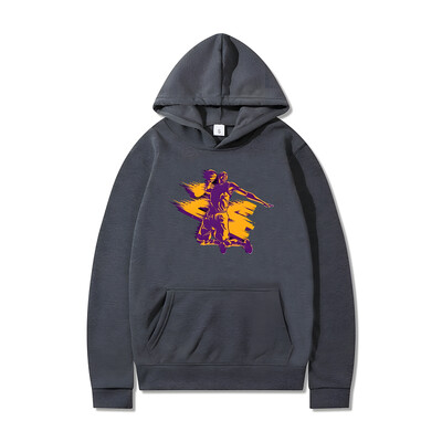 Modes High Street Print Hoodies Pavasara Rudens Blade Silts Fleece Ikdienas sporta džemperi Vīriešu džemperis Pulovers Hoodies