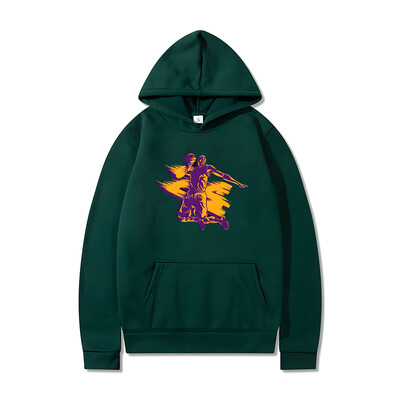 Modes High Street Print Hoodies Pavasara Rudens Blade Silts Fleece Ikdienas sporta džemperi Vīriešu džemperis Pulovers Hoodies