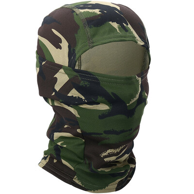 Balaclava tactică de vară Ciclism Acoperire completă Rezistent la vânt, alergare, schi, eșarfă, sport, bicicletă, mască respirabilă, cască, glugă, șapcă bărbați