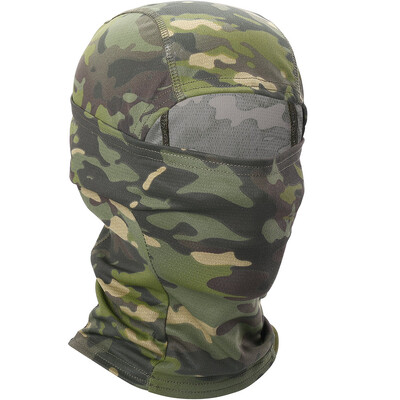 Balaclava tactică de vară Ciclism Acoperire completă Rezistent la vânt, alergare, schi, eșarfă, sport, bicicletă, mască respirabilă, cască, glugă, șapcă bărbați