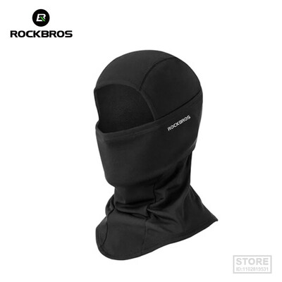 ROCKBROS Mască de față de iarnă, eșarfă respirabilă, pentru schi, ciclism, alergare, antrenament, balaclava, sporturi în aer liber, echipament cald pentru bicicletă, rezistent la vânt