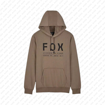 Модерна марка Fox Hoodie Letters Pattern Pattern Pure Cotton Hoodie Мъжки дамски горнища Causal Street Двойка Горнища Възрастни Детски суичъри с качулка