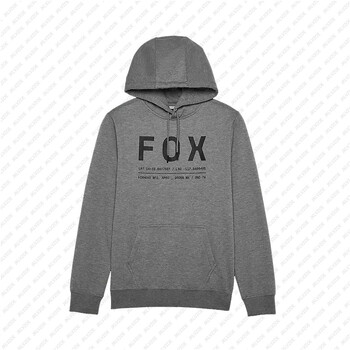 Модерна марка Fox Hoodie Letters Pattern Pattern Pure Cotton Hoodie Мъжки дамски горнища Causal Street Двойка Горнища Възрастни Детски суичъри с качулка