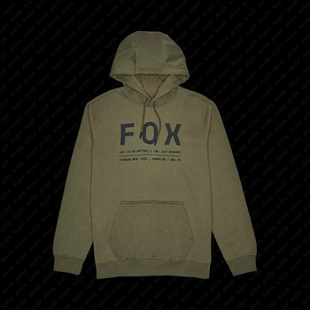 Модерна марка Fox Hoodie Letters Pattern Pattern Pure Cotton Hoodie Мъжки дамски горнища Causal Street Двойка Горнища Възрастни Детски суичъри с качулка