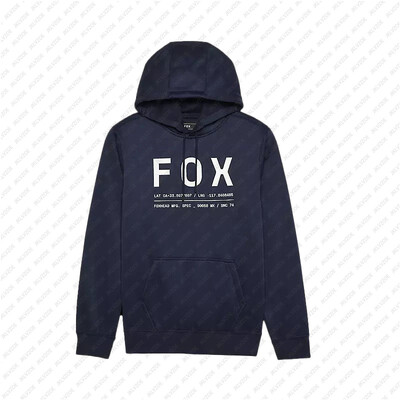 Модерна марка Fox Hoodie Letters Pattern Pattern Pure Cotton Hoodie Мъжки дамски горнища Causal Street Двойка Горнища Възрастни Детски суичъри с качулка