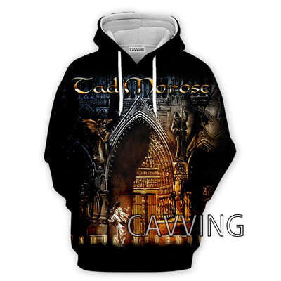 Νέα μόδα Γυναικεία/Ανδρικά 3D Print Tad Morose Rock Hoodies Φούτερ με κουκούλα Harajuku Φούτερ με κουκούλα Μπλούζες ρούχα